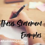Thesis Statement Examples